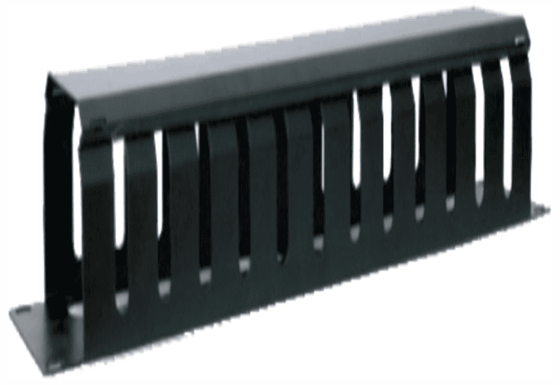 1335-M201BK 1U Metal Cable Management with cover