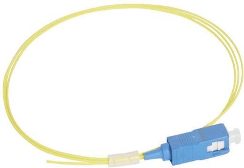 LCS³ pigtail - 9/125µm - OS2 APC or UPC - OS1 compatible - SC-UPC OS2 1 m LSZH connectors