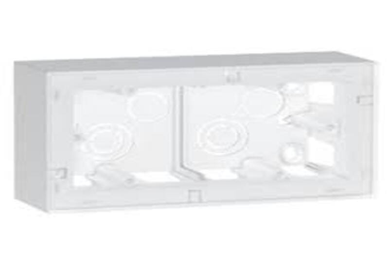 Surface mounting box Arteor - Brit./Germ./French standard - 48 mm depth
