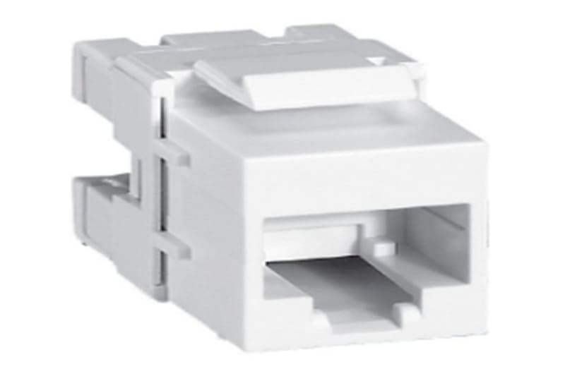 Keystone RJ 45 socket cat. 6 - UTP 110 - 8 contacts 90°