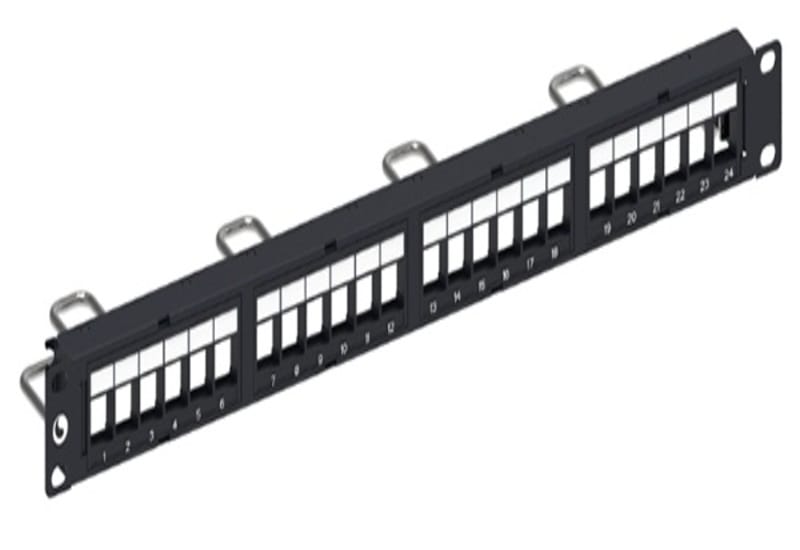 Discrete Distribution Module Panel, SL, UTP, 1U, 24 port