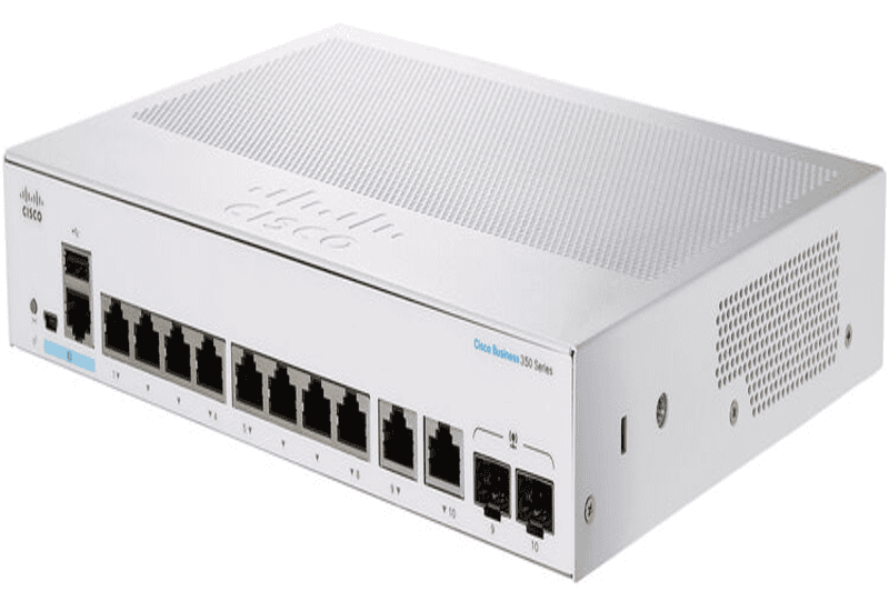 CBS350 Managed 8-port GE, Ext PS, 2x1G Combo