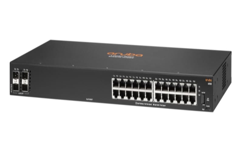 Aruba Networking CX 6100 24G 4SFP+ Switch