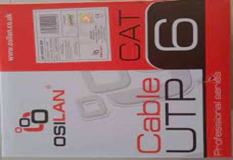 Category 6 U/UTP Cables, 4Pairs, 24AWG Solid Copper, LSZH Sheath, colour White, 305M